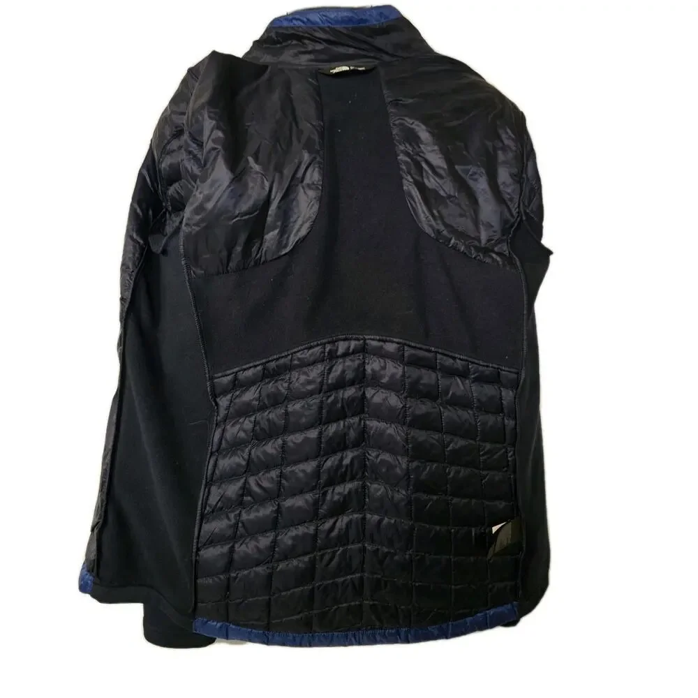 The North Face Momentum Thermoball Puffer Jacket Men's Sz L Blue Performance